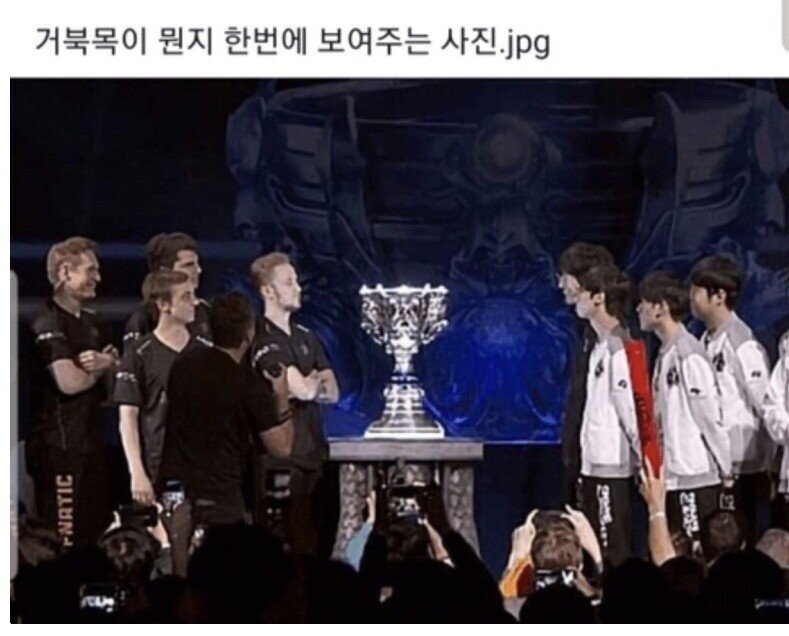 거북목사진